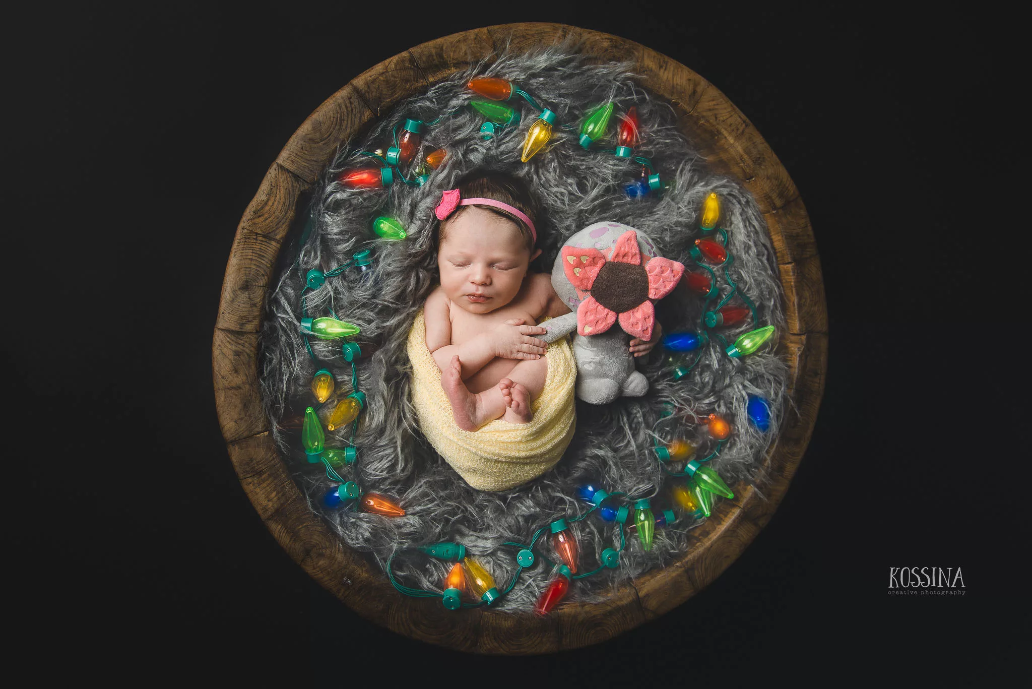 Stranger Things Newborn Photo